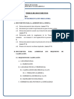 Índice de Documentos. Ok