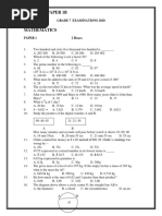 Maths Practice 1B