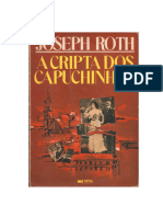 Áustria - Joseph Roth - A Cripta Dos Capuccinos 
