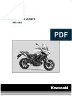 Manuale Di Officina Kawasaki Versys 650 2015+