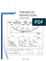 Theorie Du Producteur Exercices