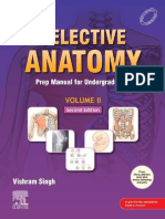 Vishram Singh - Selective Anatomy - Prep Manual For Undergraduates (Vol - 2) - 2E. 2-Elsevier (INR) (2020)