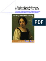 History of Western Society Concise Edition 12th Edition Mckay Test Bank