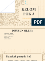 Kelom Pok 3: Pembinaan Kepemudaan