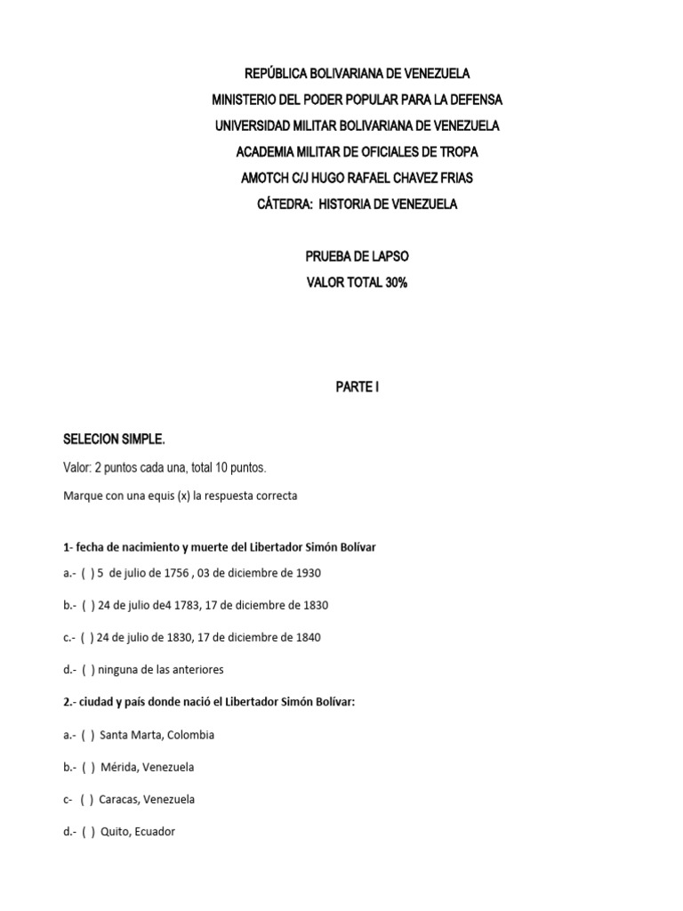 prueba-de-historia-de-venezuela-pdf-venezuela-pol-tica-de-venezuela