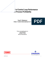 The Impact of Control Loop Performance On Process Profitability