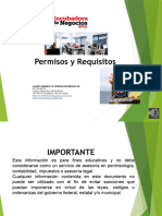 Taller Solo Permisos y Requisitos 6 de Septiembre de 2023