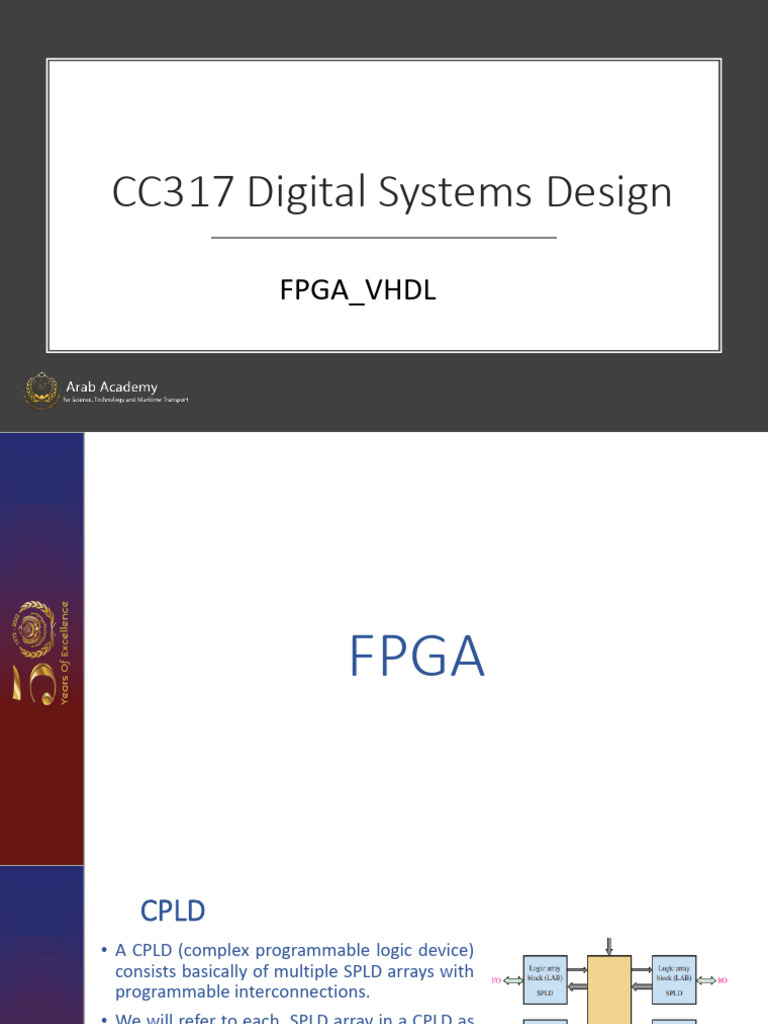 VHDL Programming for FPGA Design | PDF | Field Programmable Gate Array ...