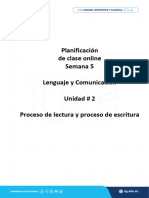 Lenguaje y Comunicación - Semana 5