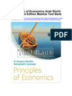 Principles of Economics Arab World Edition 2nd Edition Mankiw Test Bank