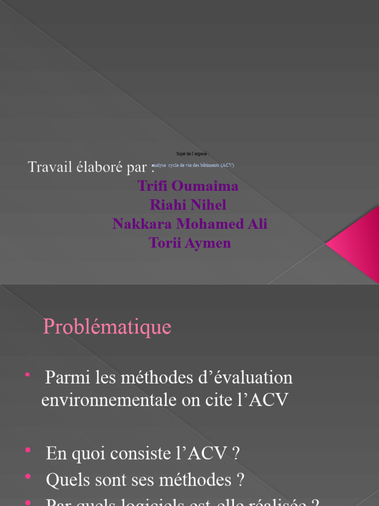 Analyse du cycle de vie des bâtiments | PDF