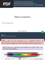 Revisão de Óptica Geométrica