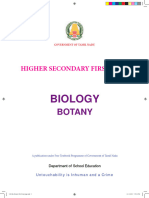 11th Biology-Botany English Medium Text