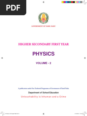 Physics Book Volume 2 | PDF | Orbit | Apsis