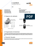 Manual de Programacion Central de Control DC 136