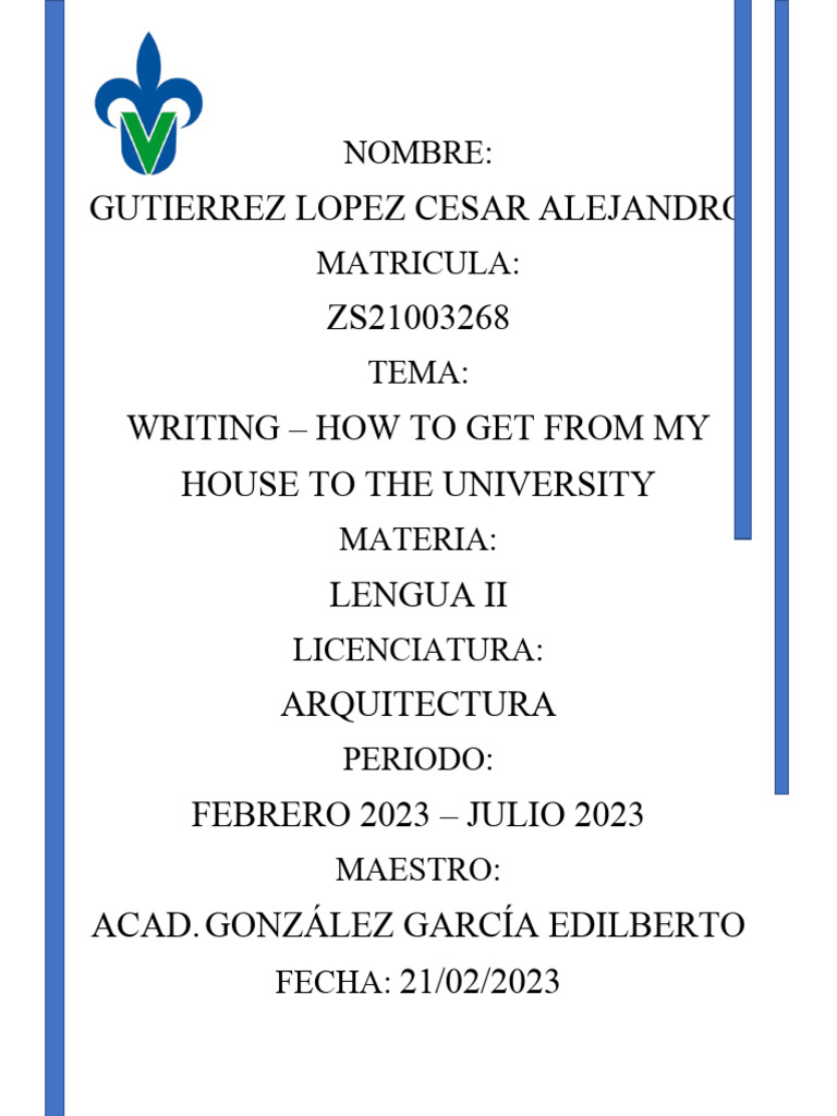 Writing - Compare Two Cities | PDF