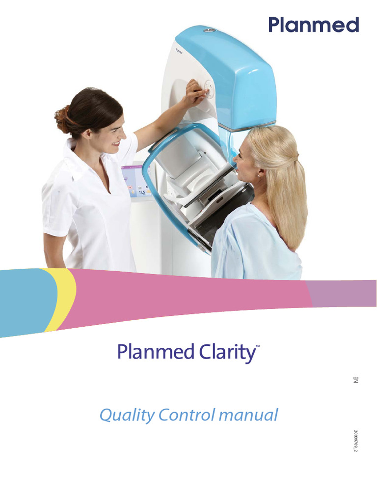 Planmed Clarity QC Manual | Download Free PDF | Radiology | Mammography