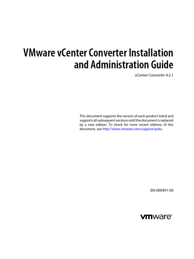 Vsp vcc 421 admin guide pdf virtual machine operating system