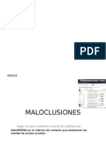 MALOCLUSIONES