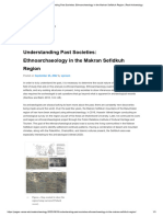 Understanding Past Societies - Ethnoarchaeology in The Makran Sefidkuh Region - Real Archaeology