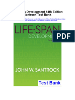 Life Span Development 14th Edition Santrock Test Bank