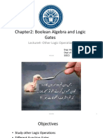 Lecture4 Chapter2 - Other Logic Operations