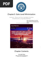 Lecture1 Chapter3 - Introduction To Map Method, Function Simplification Using Three and Four-Variable Map