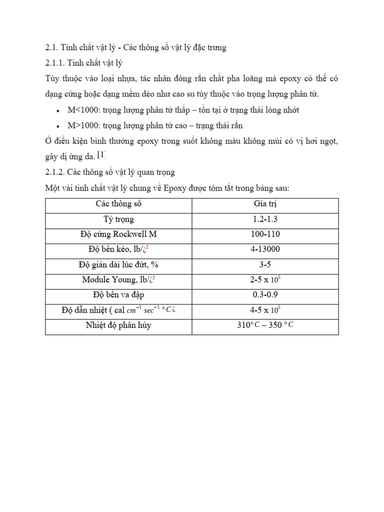Epoxy | PDF