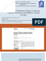 Mechanical Properties of Epoxy Composite