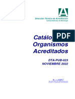 Catalogo Organismos Acreditados