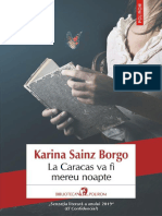Karina Sainz Borgo - La Caracas Va Fi Mereu Noapte