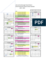 Fronteras Calendar 2023-2024