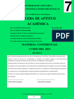 Prueba de Aptitud Académica 7