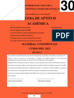 Prueba de Aptitud Académica 30