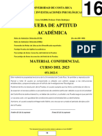 Prueba de Aptitud Académica 16