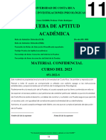 Prueba de Aptitud Académica 11