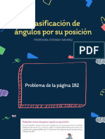 Clasificación de Ángulos Por Su Posición