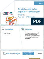 Aula 16 - Projeto em Arte Digital - Execução