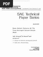 Some Salient Features of The Time-Averaged Ground Vehicle Wake