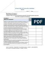 Ficha de Trabajo Taller de Formación Ciudadana