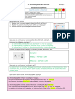 TP 2ND - Chap1 - Chromatographie - Correction