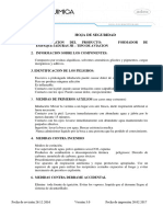 MSDS - Formador de Empaquetaduras 3h-Adex