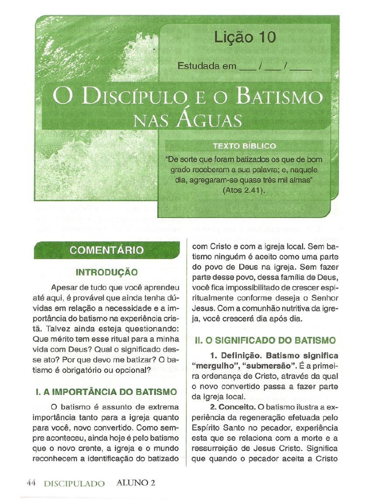 Cpad - Discipulado 2-46-49 | PDF