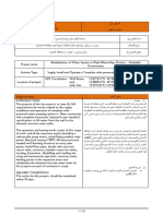 Annex 5 - SOW Rehabilitation of Water System in Wadi Dhami, Hays District - Hodeidah