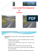 Market Forces in The Development of Cities