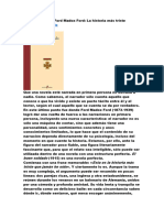 José Luis Alvarado: El Buen Soldado. La Historia Más Triste. Ford Madox Ford