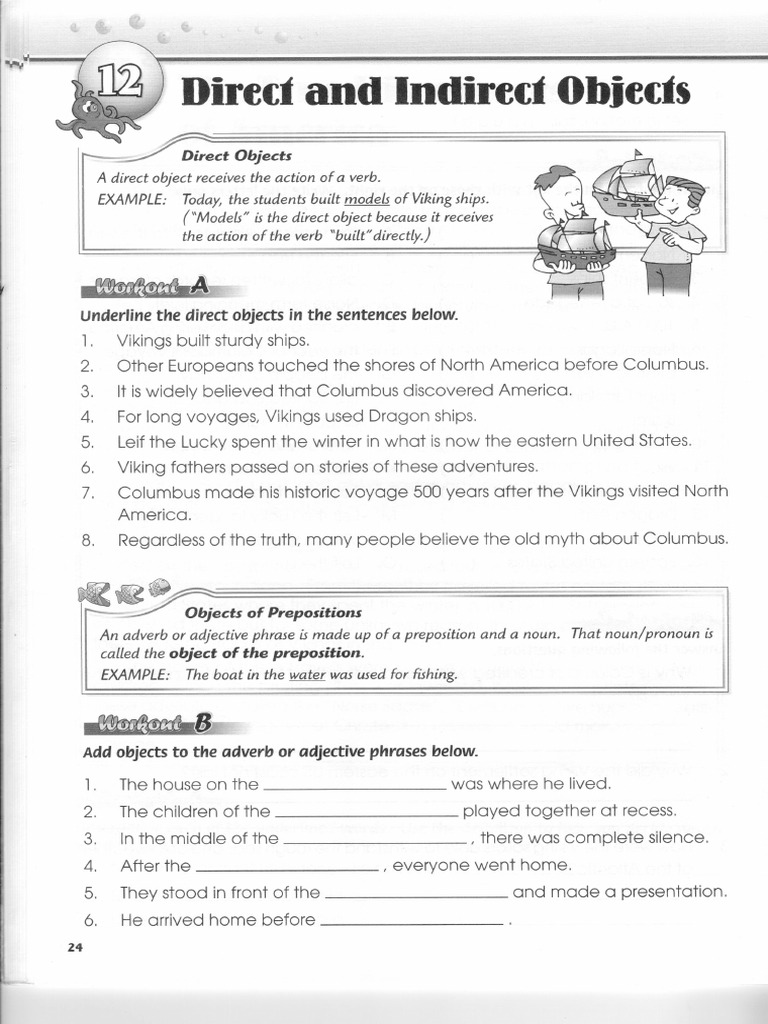 Direct and Indirect Objects | PDF