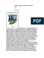 José Luis Alvarado: Antología de Spoon River. Edgar L. Master. La Poesía Convertida en Novela