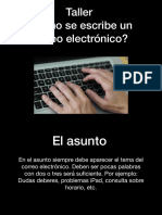 Cómo Se Escribe Un Correo Electrónico ?