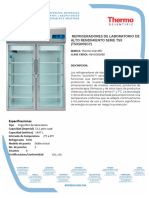 Refrigeradores de Laboratorio de Alto Rendimiento Serie TSX Revco02060